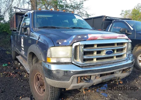 2004 Ford F-350 Lariat/Xl/Xlt из США, поврежденный, VIN 1FTSW31S04EA66789